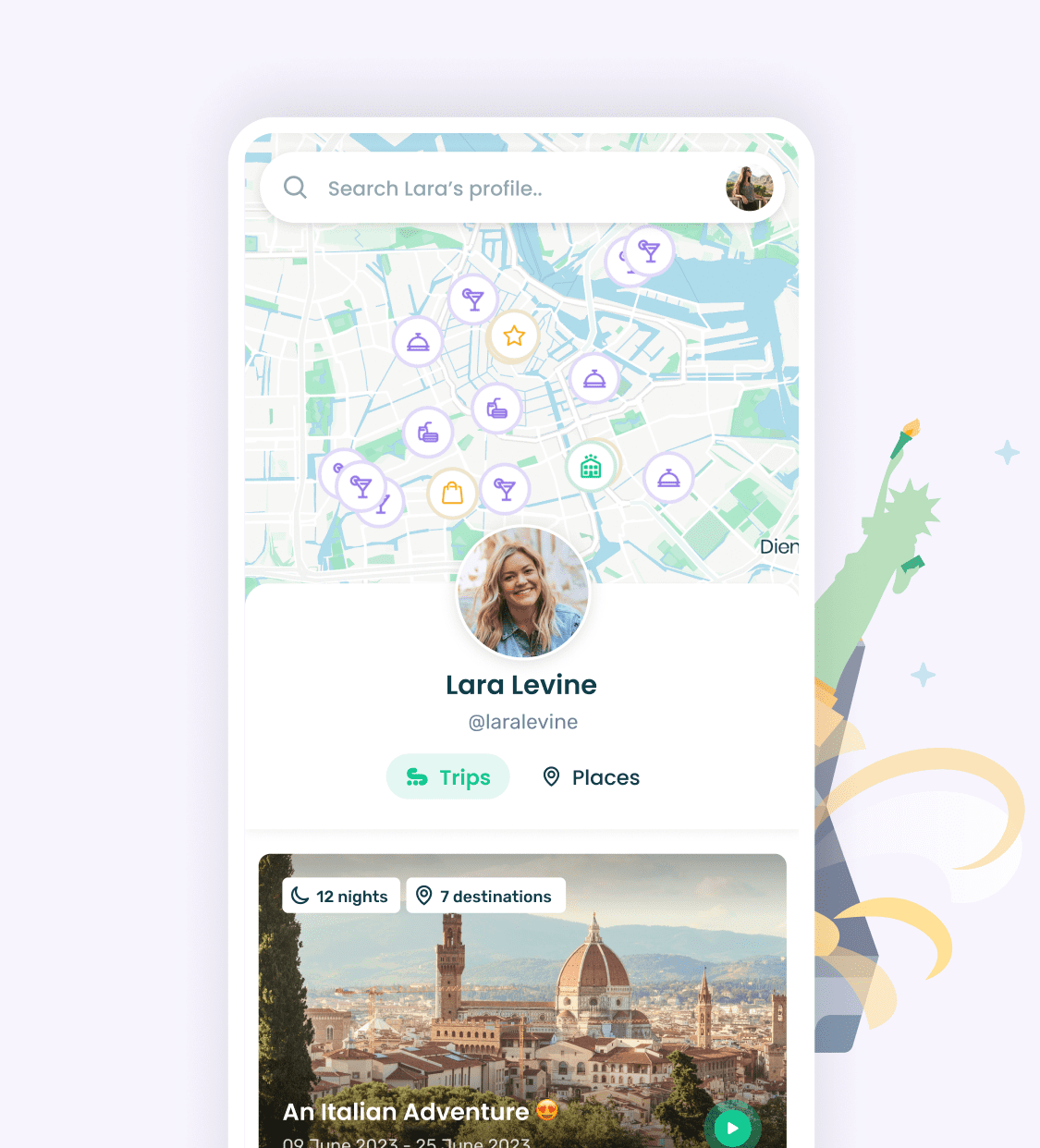 Feature visual