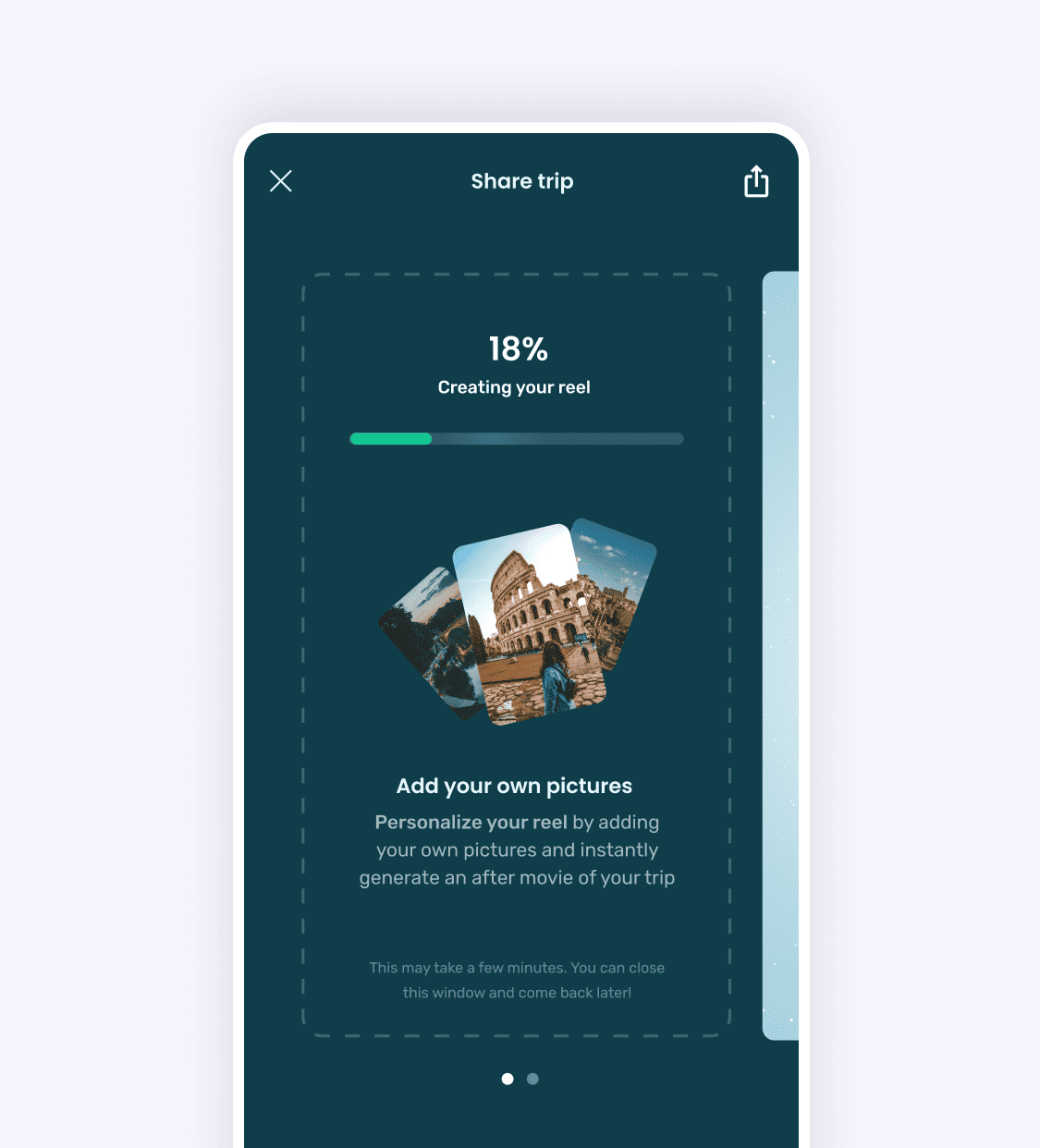 Feature visual